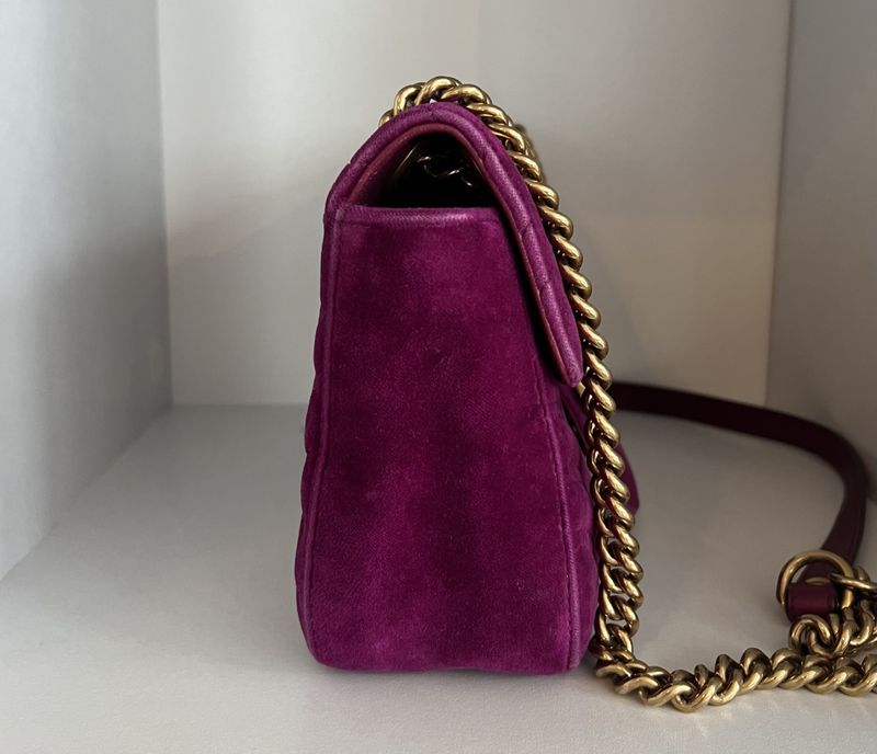 101838 - Gucci Marmont Velvet Purple