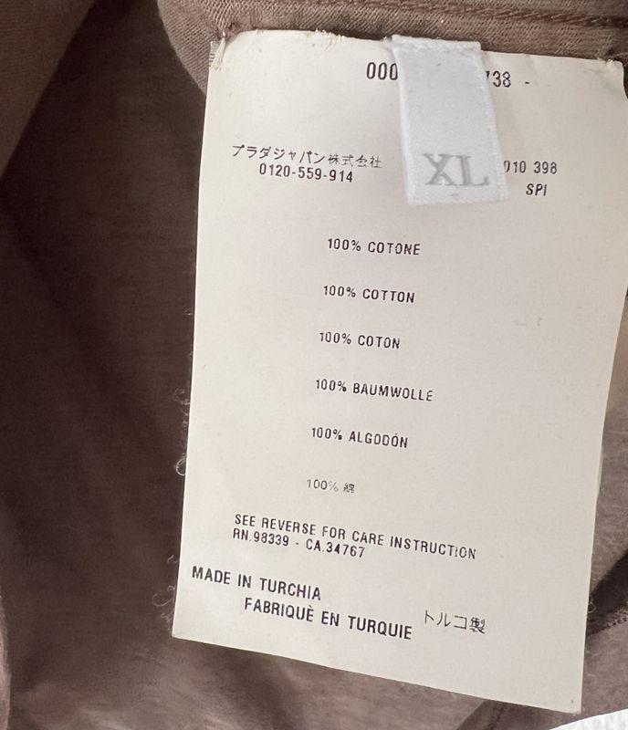 50095 - Prada langermet t-skjorte 