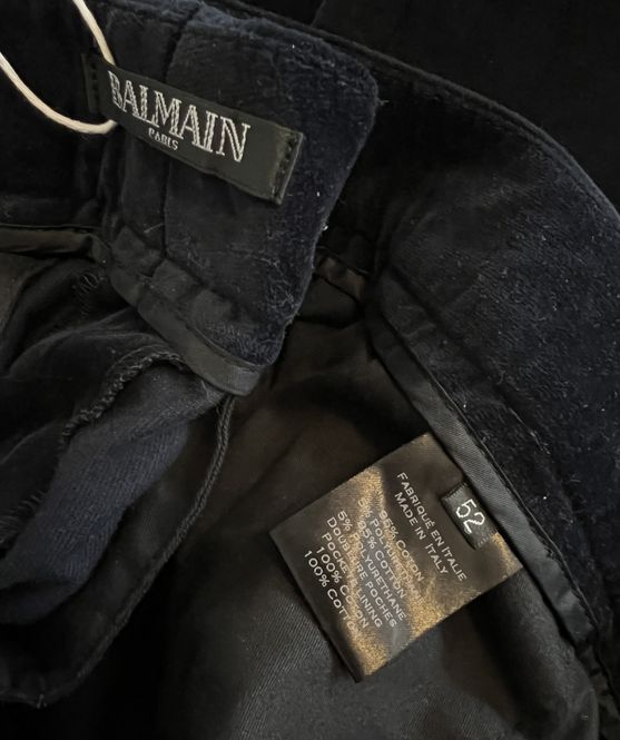 Hovedbilde 50158 - Balmain Velour bukse 