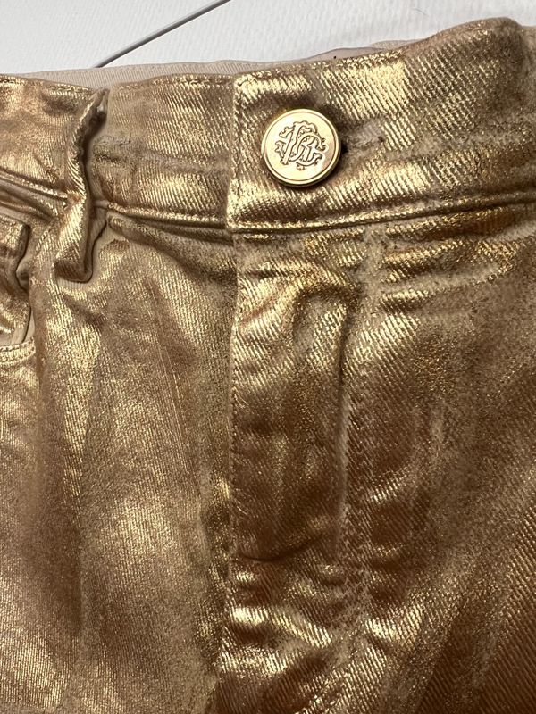 102460 - Roberto Cavalli Gold Jeans 