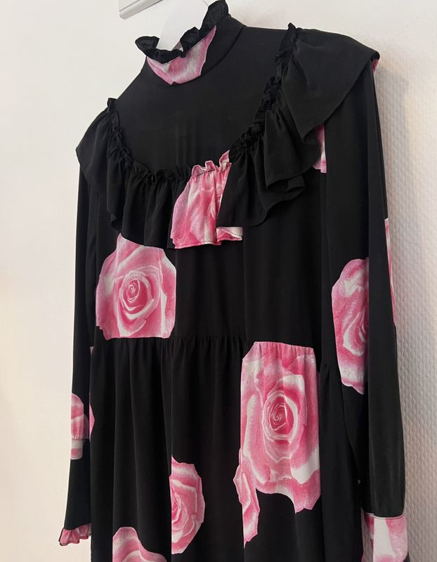 102082 - Ganni Fayette silk dress