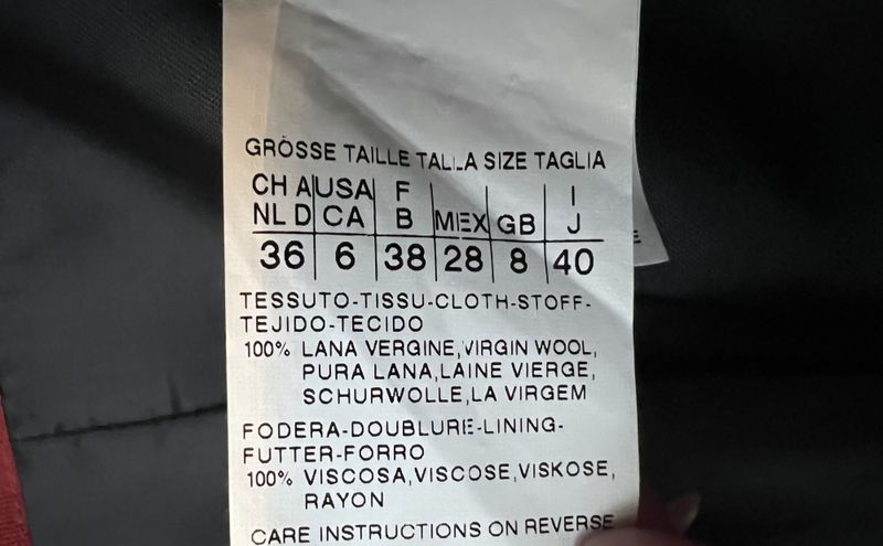 102522 - Max Mara Ullkåpe 