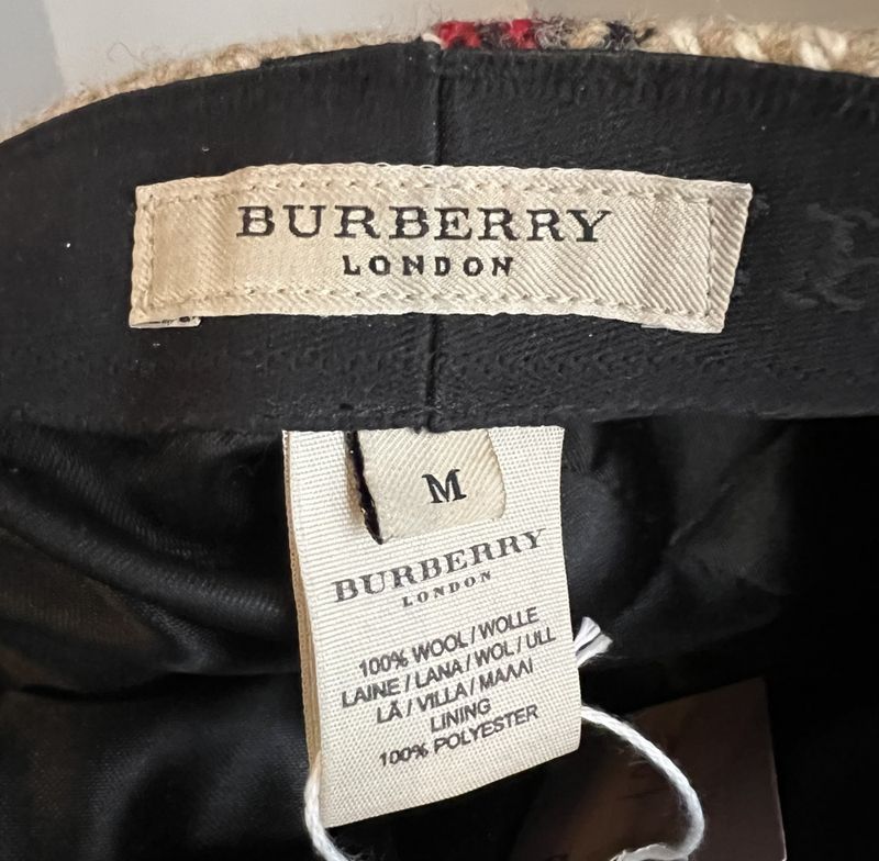 101925 - Burberry Nova ull-caps 