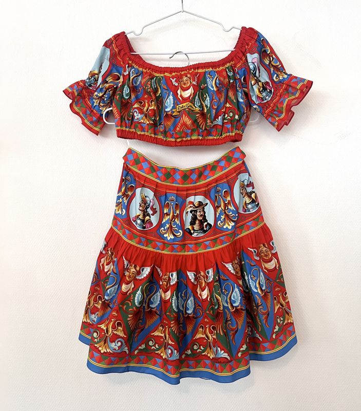 102168 - D&G Multicolor Carretto-Print sett